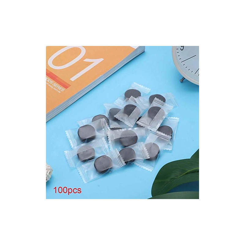 Mascarilla Facial Comprimida de Fibra de Carbón de bambú, Tejido,