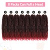 Fulcrum Passion Twist Hair 10 Inch, 8 Packs Passion Twist