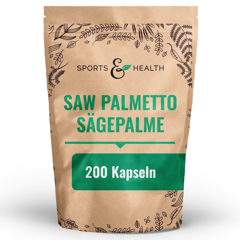 200 Saw Palmetto Capsules High Dose - Saw Palmetto Extract