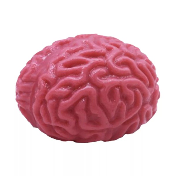 unbranded 2x Brain Squeeze Ball Novelty TPR Soft Rubber Slow