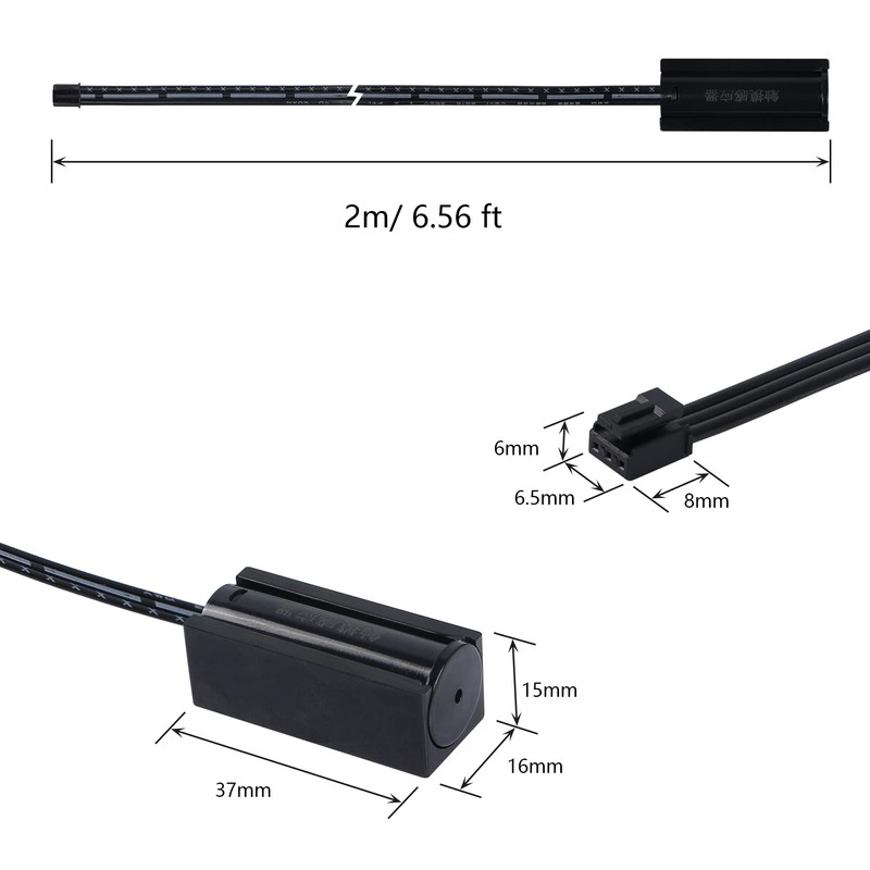 SinLoon 12V Touchpad Switch, Touch Dimmer Switch with Indicator Light,
