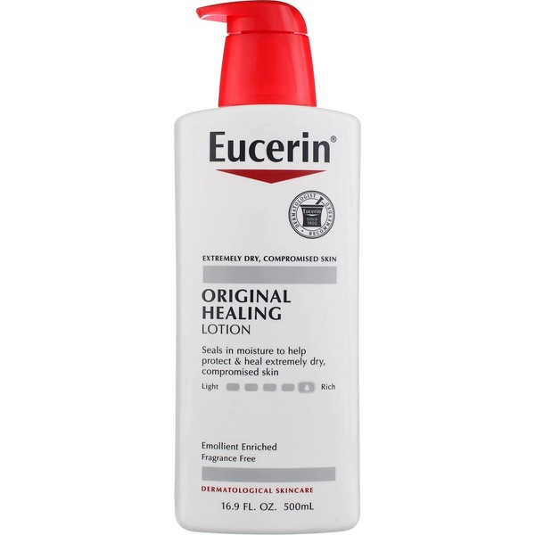 Eucerin Original Healing Lotion 16.90 Oz (Pack of 6)