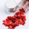 Italian Options Christmas Craft Red and Green Glitter Sparkles Sequins