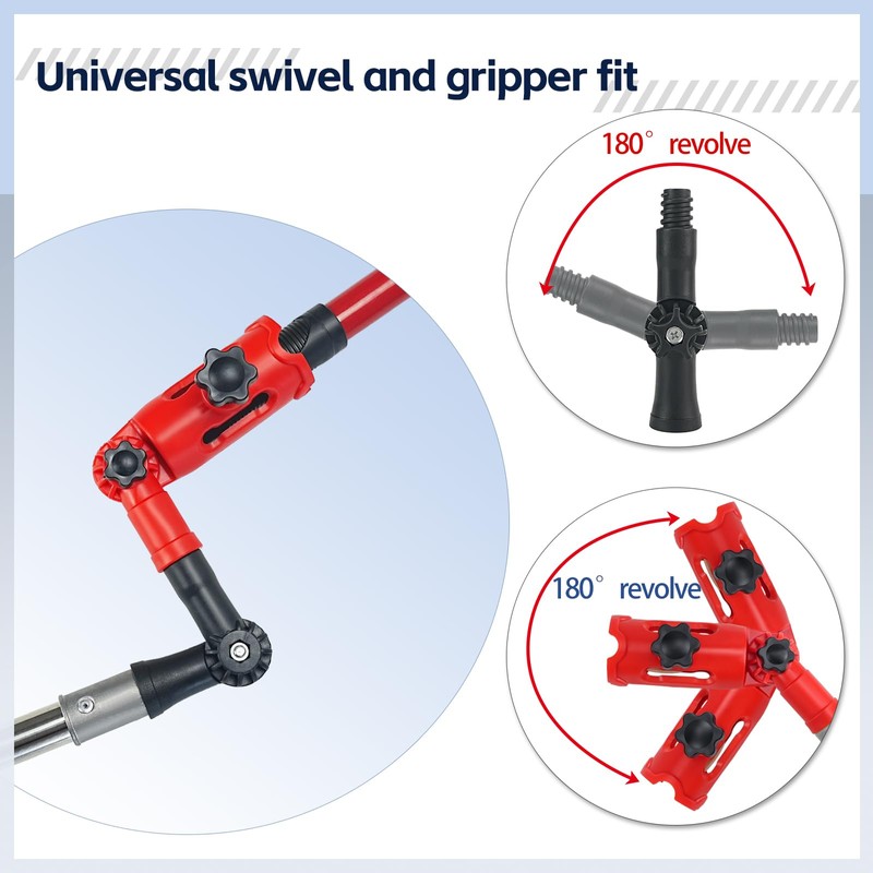 TUDUD Multi-Angle Gutter Cleaning Tools Gutter Cleaner Spoon and Scoop