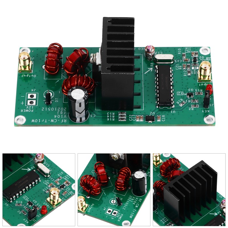 10W 13.56MHz QRP CW Radio Transmitter Module Wireless Power Amplifier