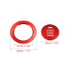 X AUTOHAUX Engine Start Stop Button Cover Kit One Click