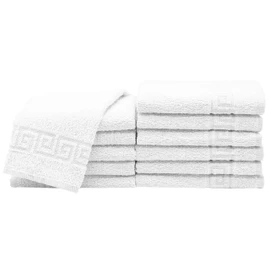 Terry Rwäsche Set in different colours and sizes from the Hotel Laundry Specialists, 001-weiß, 30/30