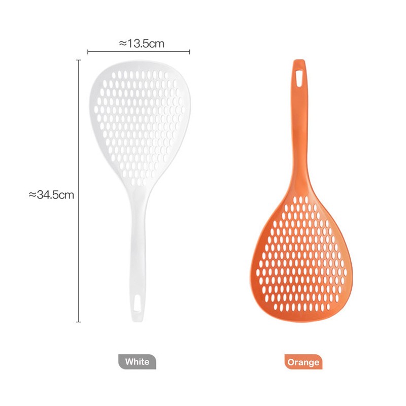 Octonyluck Skimmer Slotted Spoon Spider Strainer, Strainer Large Cooking Skimmer