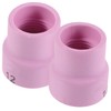 LIFKOME 2Pcs Tig Cup Replacement Heat Resistant Nozzle Shield for