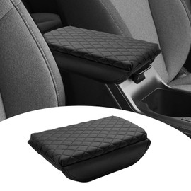 Shademax Custom for 2025 Kia K4 Center Console Cover, Armrest Cover for Kia K4 EX/LX/GT-Line/GT-Line Turbo Arm Rest Cushion Pad K4 Accessories 2025 Leather Middle Console Cover Armrest Box Protector