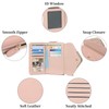 FALAN MULE Women's Small Purse RFID Protection Soft Leather Wallet