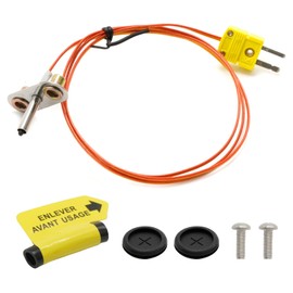 Aynaxcol KIT0422 Thermocouple Probe Kit, Replacement for Traeger 575 780 and Ironwood 650 885 Wood Pellet Grill, Replaces KIT0422