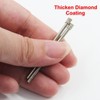 Luomorgo 12Pcs 3mm/1/8 inch Diamond Hole Saw - 1/5 inch