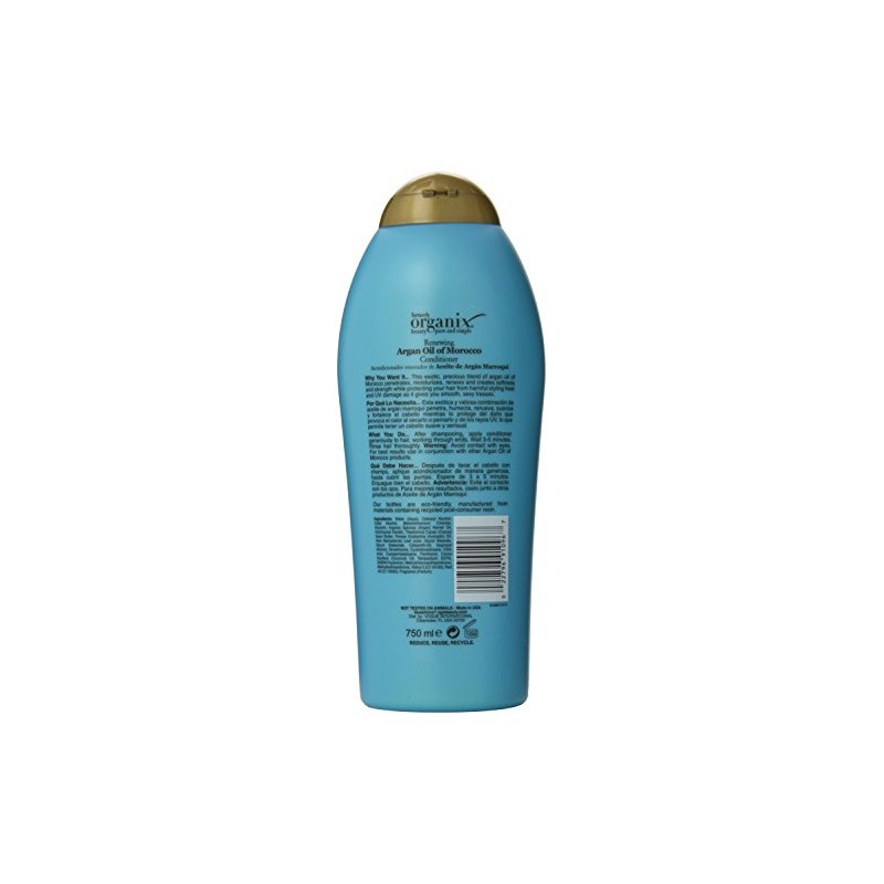 OGX Renewing Moroccan Argan Oil Conditioner, 25.4 Ounce Salon Size