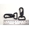 Wuuycoky Black 1" Inner Diameter D Ring Medium Hook Lobster