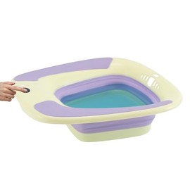 Electric Sitz Bath, Sitz Bath for Postpartum Care, Sitz Bath for Hemorrhoids, Sitz Bath for Toilet Seat, Sits Bath for Women Men Adults, Sitz Bath Soak Salts, Hip Bath Bowl, Collapsible, Purple