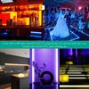 NBWDY 8pc Bluetooth RGB LED Car Motorcycle Glow Lights Flexible