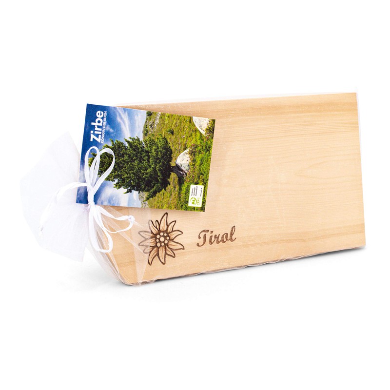 Swiss pine snack board, natural (Edelweiss)