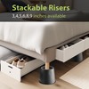 OXENDURE 4" Strong Bed & Furniture Lifters - Your Ideal