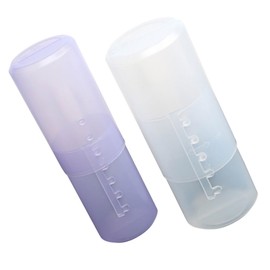 Operitacx 2pcs Nail Brush Holder Pencil Holder Nail Art Accessories Makeup Storage Organizer Nail Art Cup Make up Organizer Bag Clear Nail Art Brush Pencil Organizer Pvc Tool Multifunction