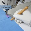 Stiletto Pressing Tool, LINXIAO Precision Stiletto Handy for Getting Seams