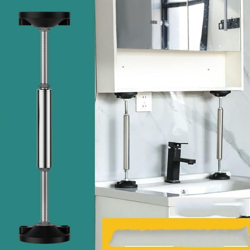 ZH-ZHENGHENG Sink Support-Adjustable Stainless Steel Support Strip, Sink Legs for