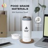 TRAVEL BREW Portable Travel Kettle with Tea Infuser- Mini Electric