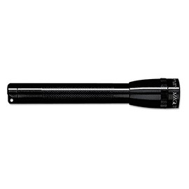 MagLite M2A016 Mini AA Flashlight, Black, Water Resistant, Adjustable Beam, Battery Powered
