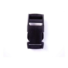 NIFCO SR25 Plastic Buckle, Black, 1.0 inch (25 mm) Width, For Belt Length Adjustment, Etc