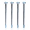 AUMEL 4Pcs Muffler Bolt Kit for Husqvarna 395 395XP EPA