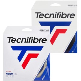Tecnifibre Multifeel Black Tennis String, 17g (6 Sets)