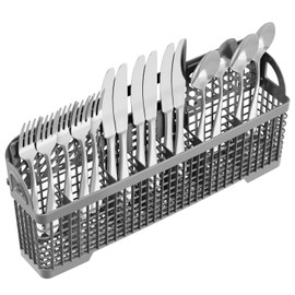 【UPGRADED】WP8562043 8531233 Dishwasher Silverware Basket,For Kitchenaid Whirlpool Dishwasher Utensil Basket Replacement,Universal Dishwasher Cutlery Basket Holder W10190415 WDT730PAHZ0 KDTM354DSS4