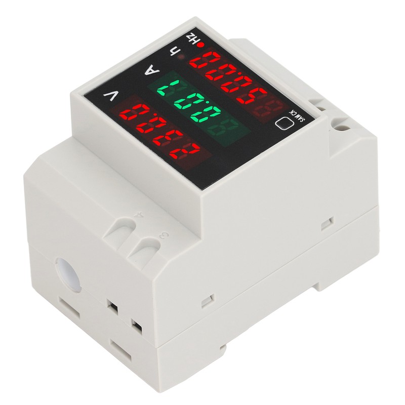 Digital Single Phase Energy Meter Tester Electricity Usage Monitor Ampermeter