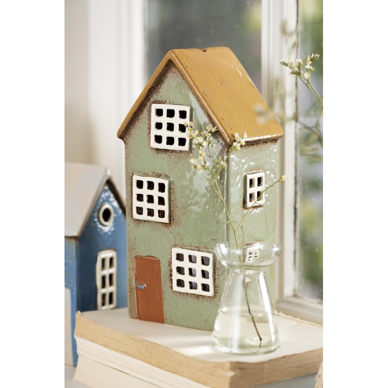 IB Laursen House f/tealight Nyhavn brown door