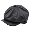 Yosang Fashion Men's Leather Classic 8 Panel Gatsby Newsboy Ivy