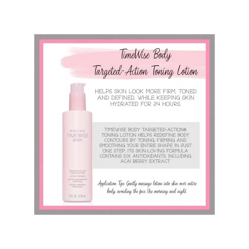MARY KAY TIMEWISE BODY~TARGETED-