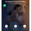 DONAMA Pregnancy Pillows for Sleeping, Memory Foam Maternity Pillow Support