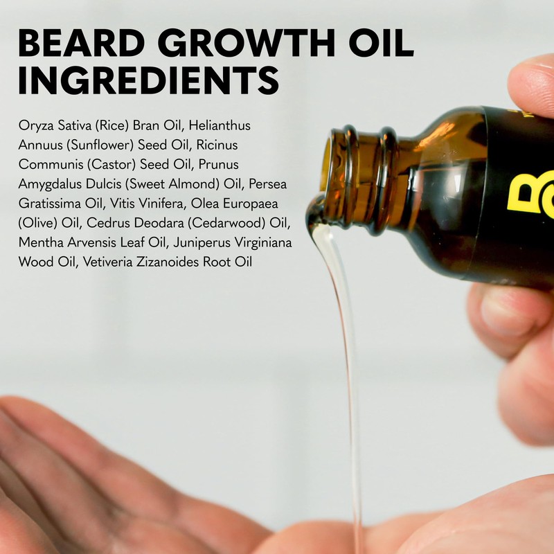 The Beard Club Beard Growth Kit - Derma Roller, Beard