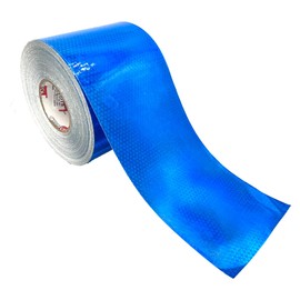 Oralite Blue Reflective Tape V98 6" Orafol Reflexite Safety Prismatic Sold in 5' 10' 20' 30' Lengths (20' Feet)