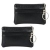 Amexo Pack of 2 Small Coin Purses Made of PU