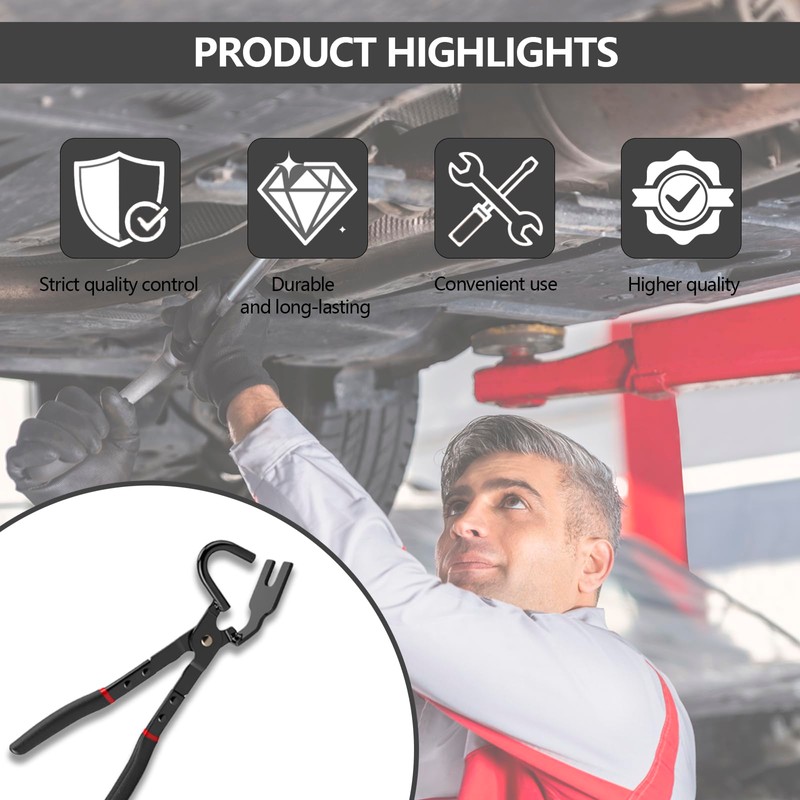 Exhaust Hanger Removal Pliers, Heavy-Duty Exhaust Hanger Removal Tool