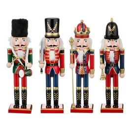 O-Toys Wooden Nutcracker Ornaments Christmas Decoration Figures Puppet Home