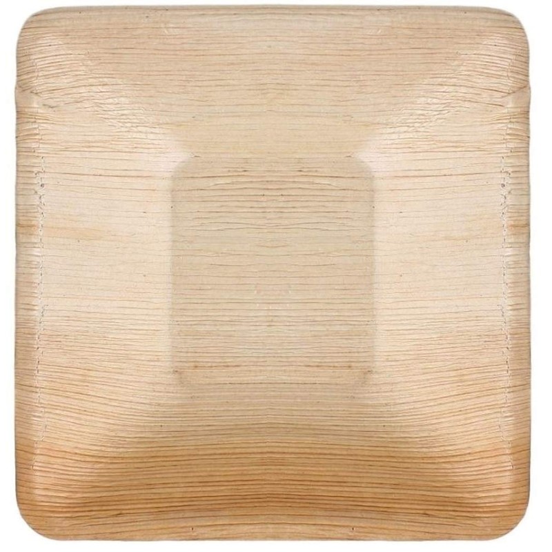KOKA Palm Leaf Disposable Bowl Square Environmentally Friendly Disposable Tableware