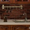 Dseap Pot Rack - Pots and Pans Hanging Rack Rail