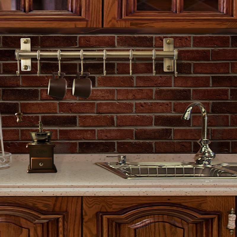 Dseap Pot Rack - Pots and Pans Hanging Rack Rail