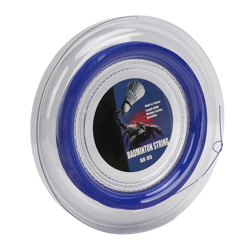 POWERTI Badminton Racquet String High Elasticity Wear Resistant Resin Fibre