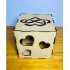 Cubo Para Dia De San Valentin