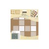 Decoart Value Kraft Stencil 8x8 Buffalo Check