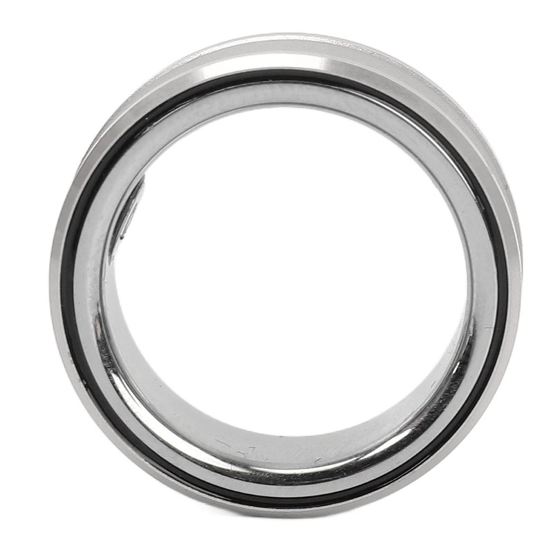 Smart Health Ring Silver Pedometer Waterproof Body Temperature Monitoring Sleep