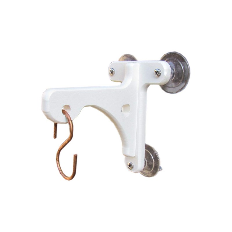 JCs Wildlife Window Hanger w/Copper Hook (White)